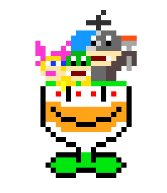 [c5085a] Koopalings (Unfinished) Undertoad Sprite