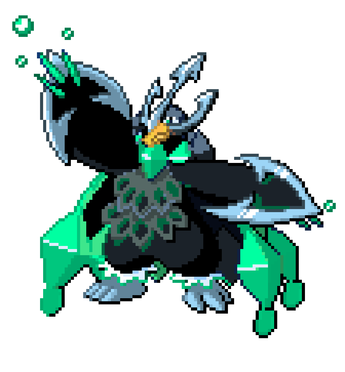 [d6b6ec] Aster- Main Character for pokemon comet and asteroid