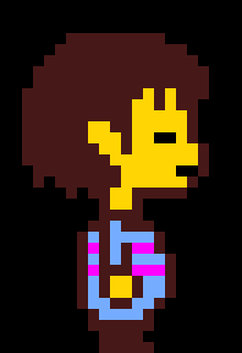 [df4002] (Everyone spawns at the corridor, and can see frisk approaching them)