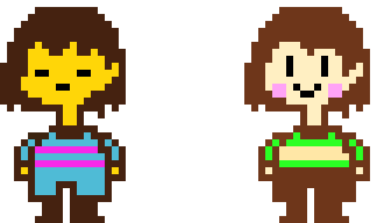 Chara & Frisk