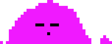 [6cc9a7] Purple Slime Idle 4