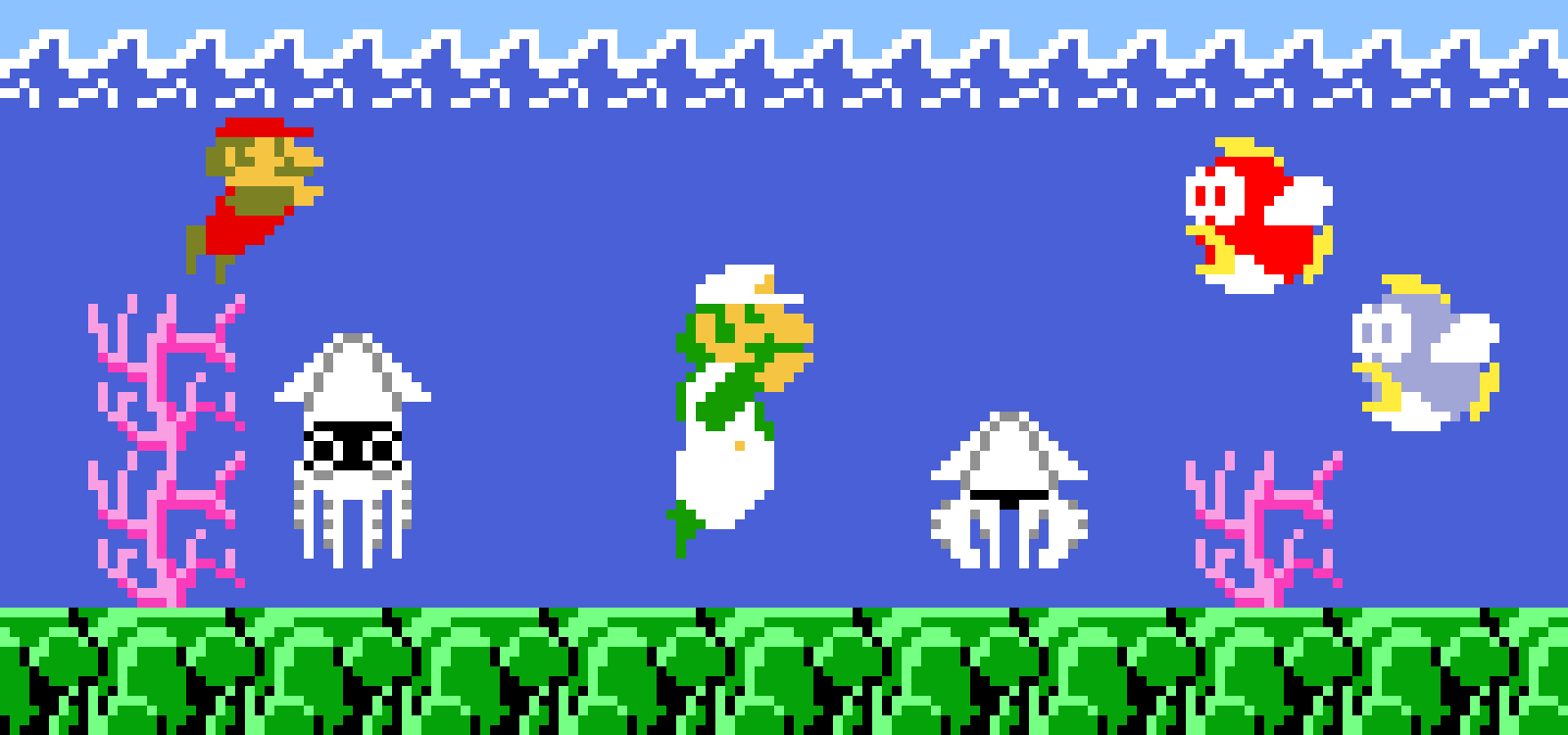 [710c2b] Mario Bros Underwater
