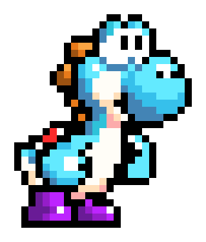 [e76376] Light-Blue Yoshi (Killer #2)