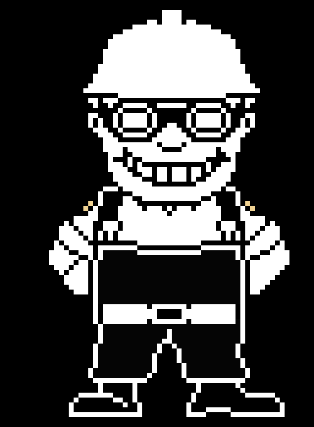 [cfebd1] (Undertale AU.) Overtime - Dell Battle Sprite