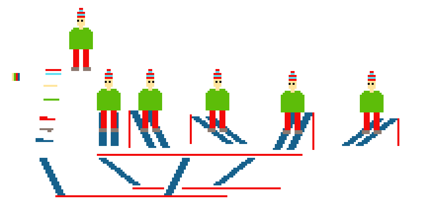 [9664c4] skiers