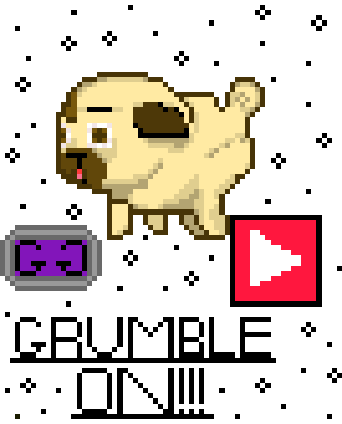 [307839] Pug-Grumble Gamers Fanart 