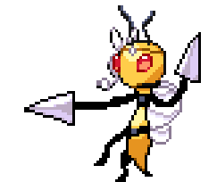 [990543] Beedrill/Meloetta