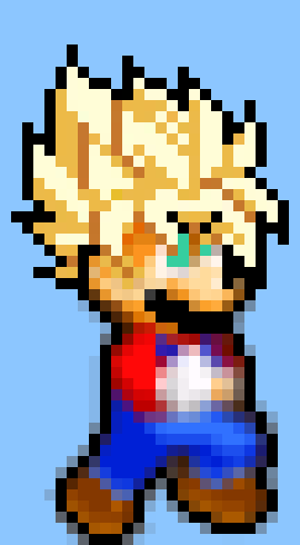 [4560b5] ssj mario run 1 sprite