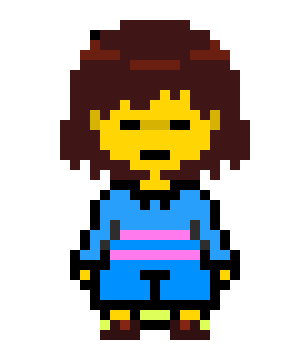 undertale 2 revamped Frisk sprite edit