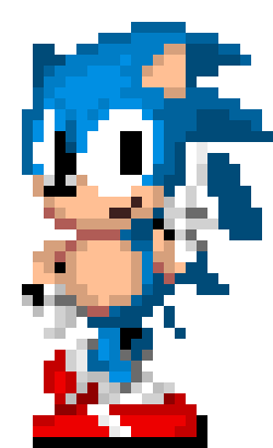 Sonic The Hedgehog(Finger Wag)