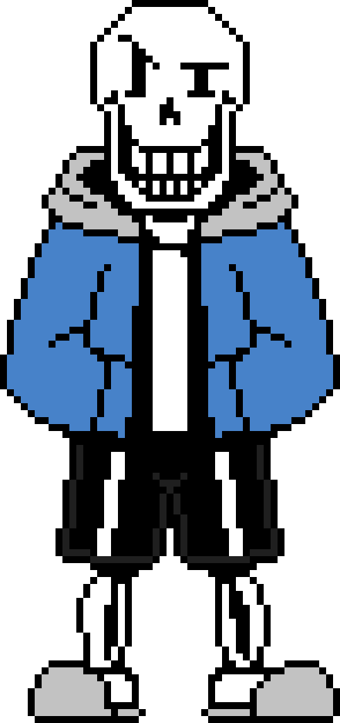 PeterPlay19 Swaptale Papyrus Battle Sprite.