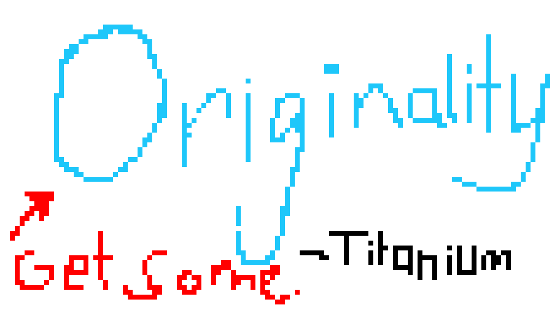 [9664c4] This Website sure needs originality not undertale and pokemon