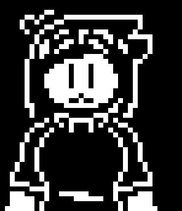 [77b851] - The rope suddenly breaks - "AAAAAAA CRAP," - She falls down onto the "Cushioned" floor and she heavily breathes - 