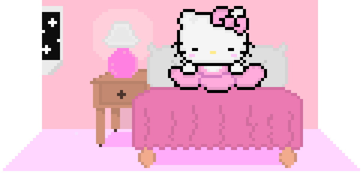 [2e68cc] Hello Kitty's Room For Elena
