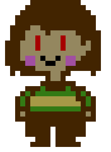 Undertale: Deeper Down Chara sprite