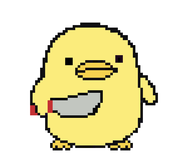 [f73656] Knife duck