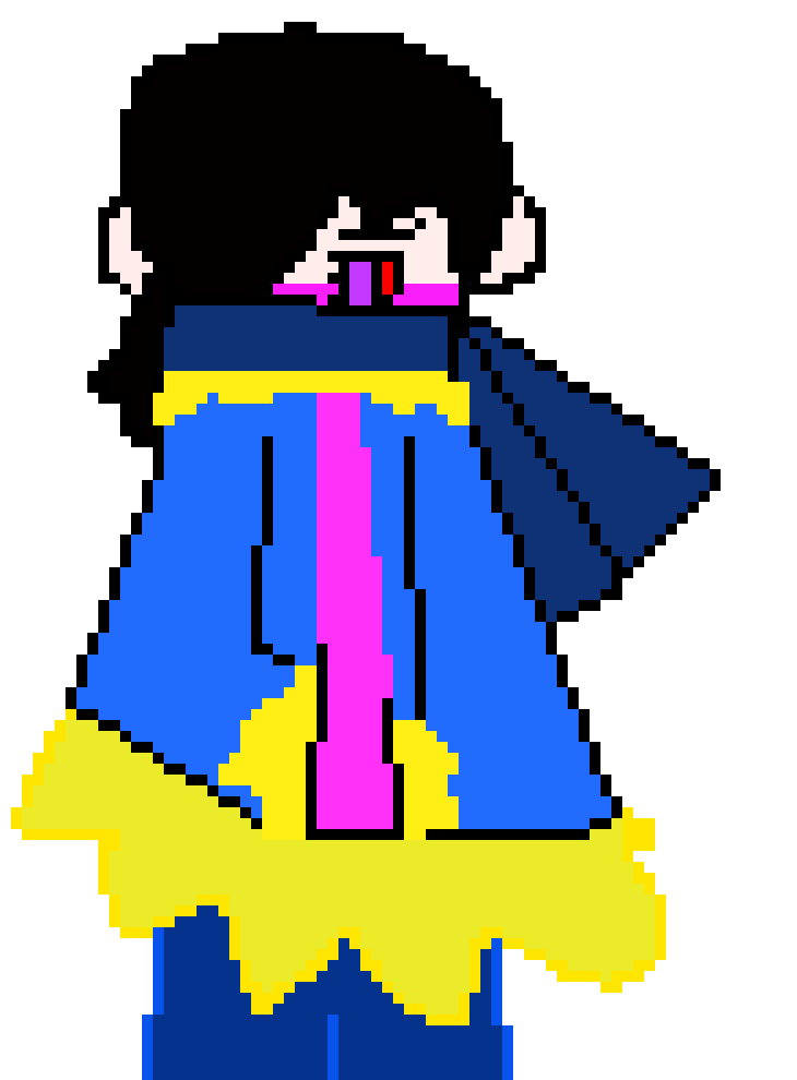 [904ba9] She trys put scarff over her face so he cannot see her face is blushing pink