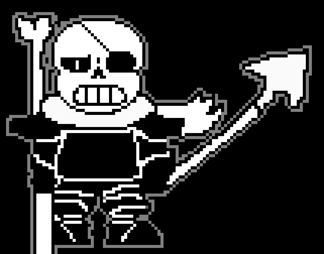 Royal Guard Sans ! (Battle Sprite) (fixed)