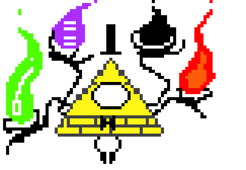 [6d9cd8] all Bill Cipher true elements
