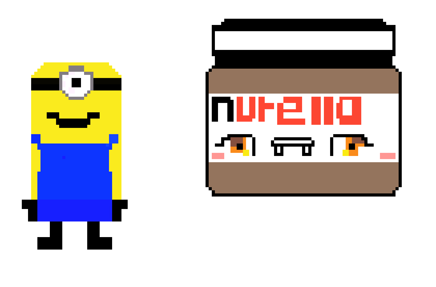 [9664c4] Minion/Nutella Pixel