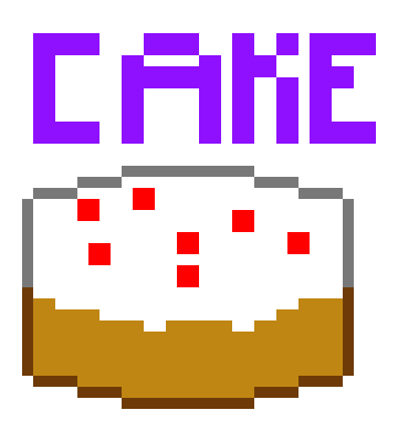 [9664c4] Minecraft Cake