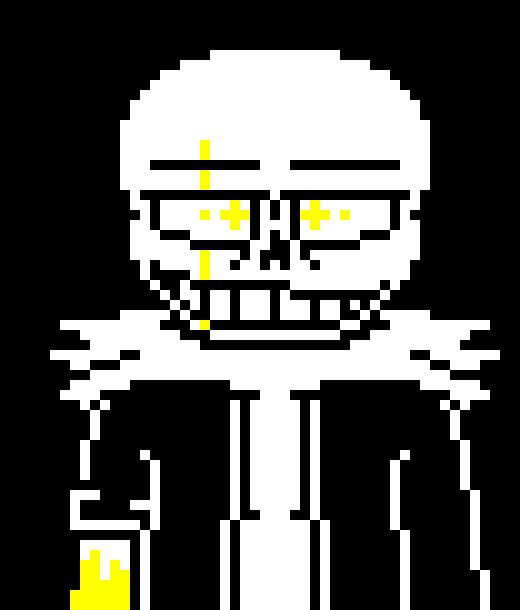 [c7b058] *a chain wraps around the papyrus while a chain with a spear attached cuts his legs off*