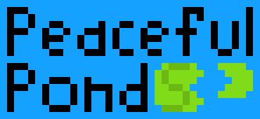 [3bcf66] peaceful pond title