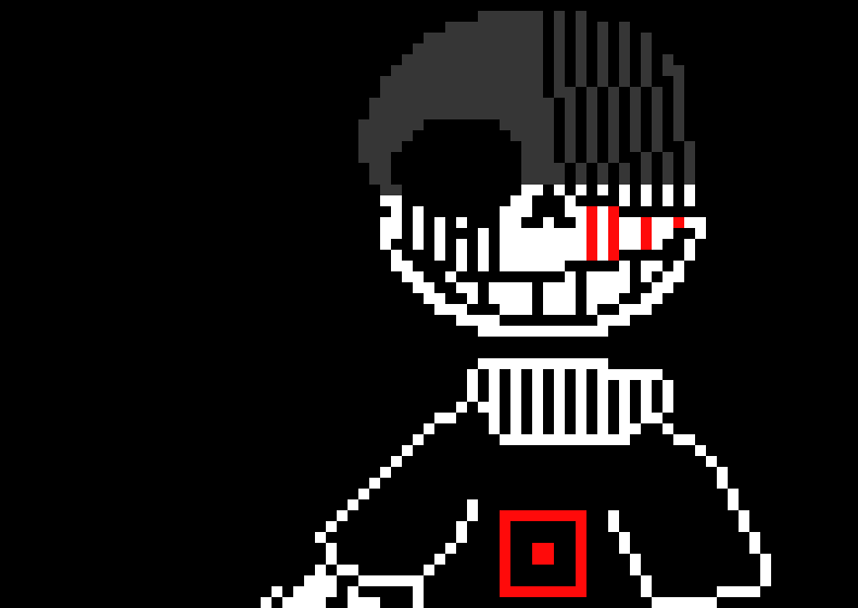 [b9de0d] killer sans but he is not ok (original head in desc)