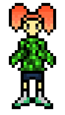 [9664c4] Creeper Girl ( MINECRAFT )