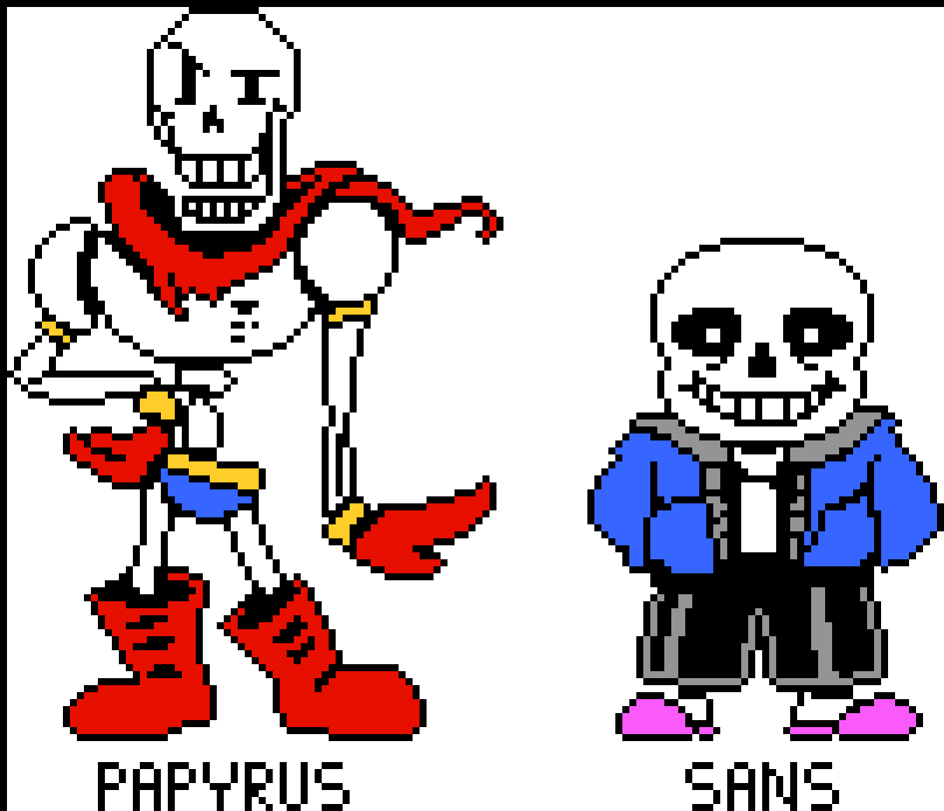 Papyrus + Sans