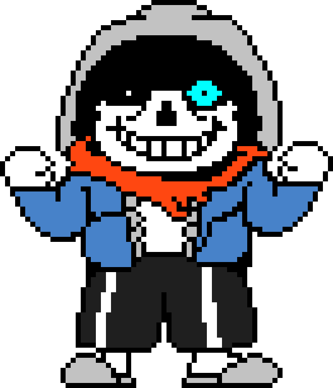 Undertale: The Final Battle/Disbelief Sans Phase 3 Sprite.