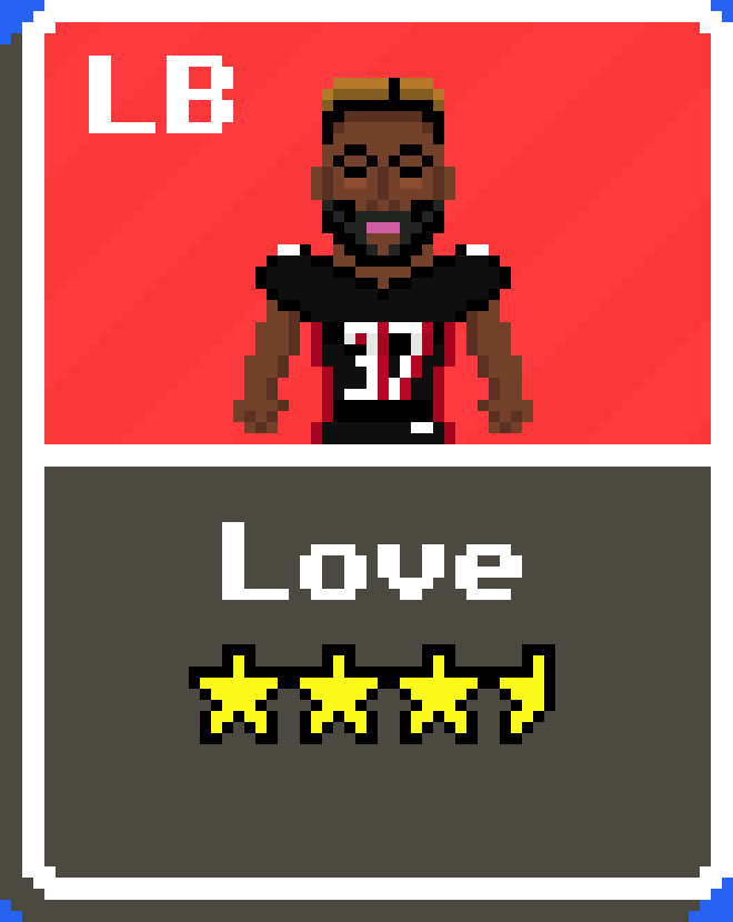 [f265fe] Calvin Love Falcons Card