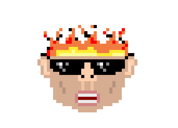 [9664c4] fire hair