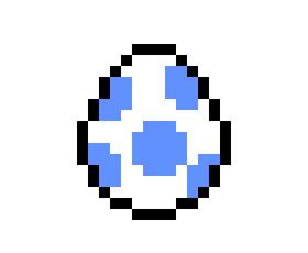 Blue Yoshi Egg