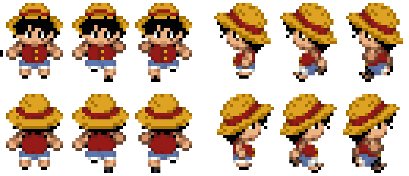 luffy sprite