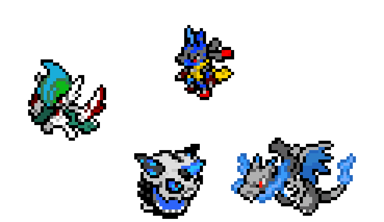 [9664c4] some mega evolutions
