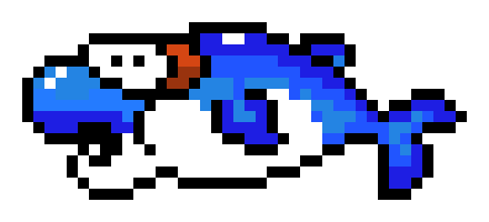 [9664c4] Mario World dolphin 