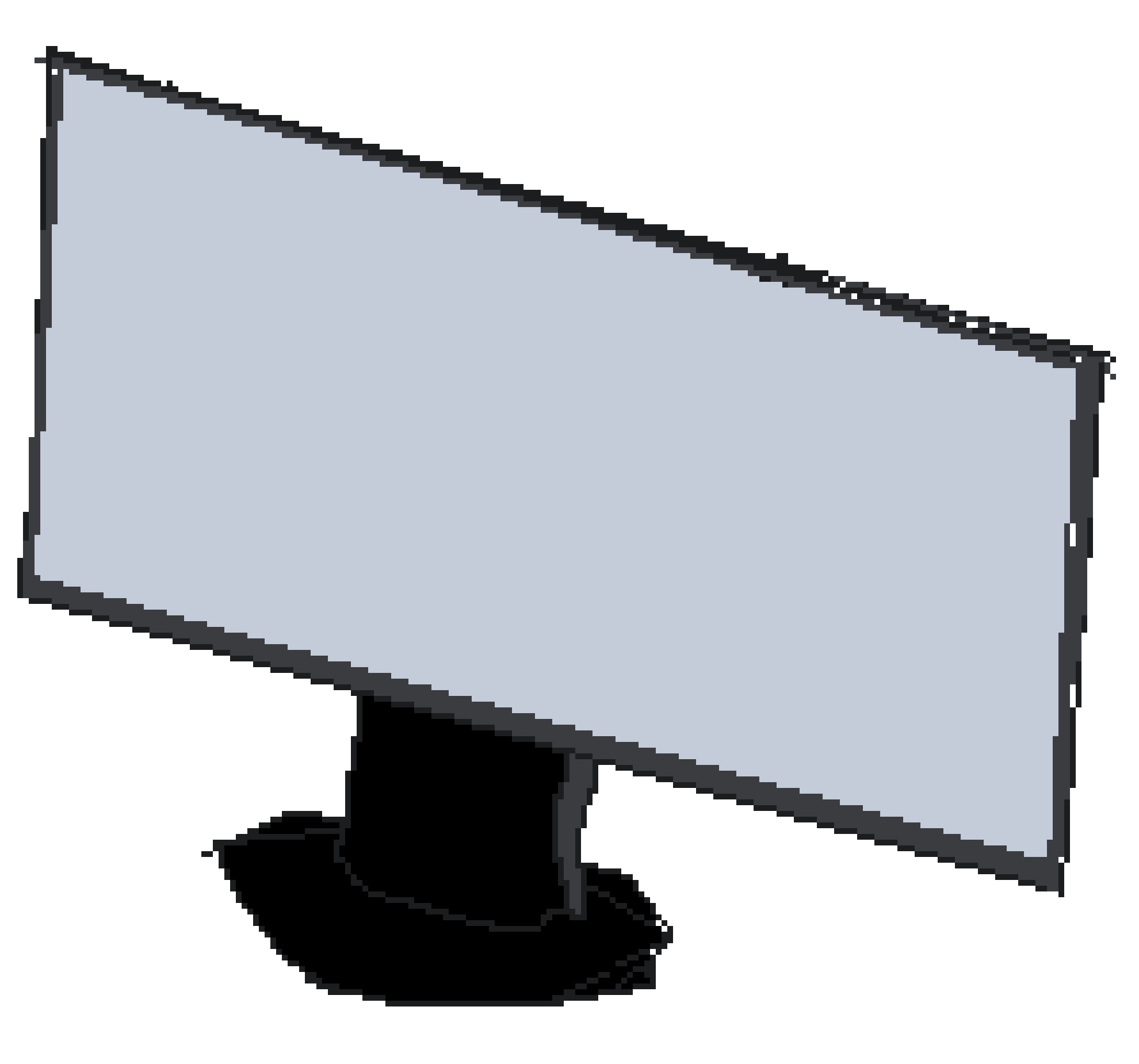 [6dc840] TV TOP SIDE VEIW