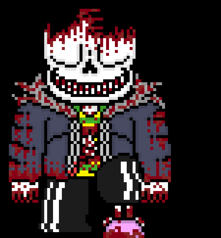*an asleep terror gets tped to FellTale and FT sans recognizes him*