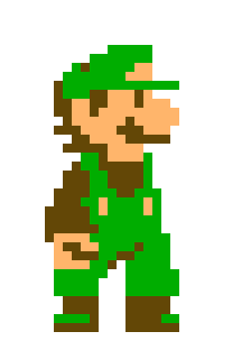 [aa1448] Luigi SMB1 Resprite.