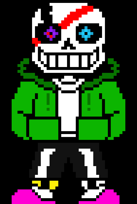 *gives soul dust fell tale sans