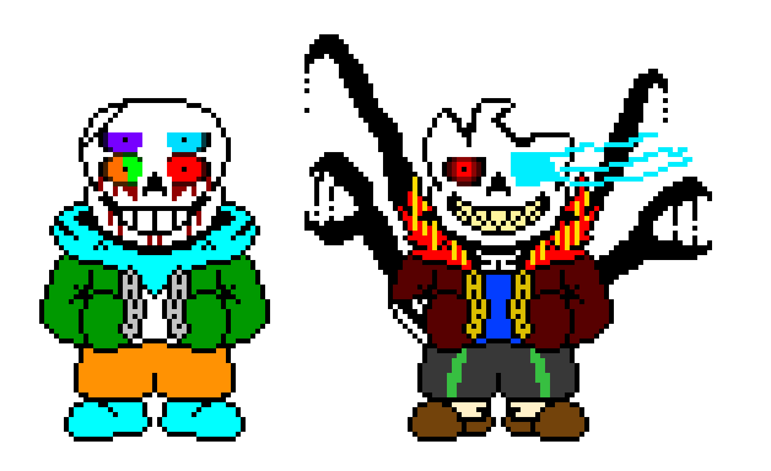 [9664c4] interstellarstory cam VS eviltale sans