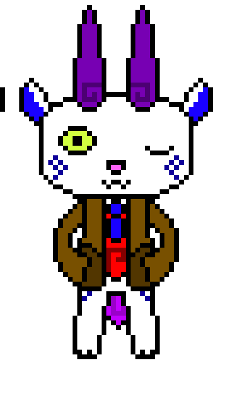 hoi Colorverse here... well... this is a HALF-OC (gosh i need komasan and Komajiro Overworld sprites