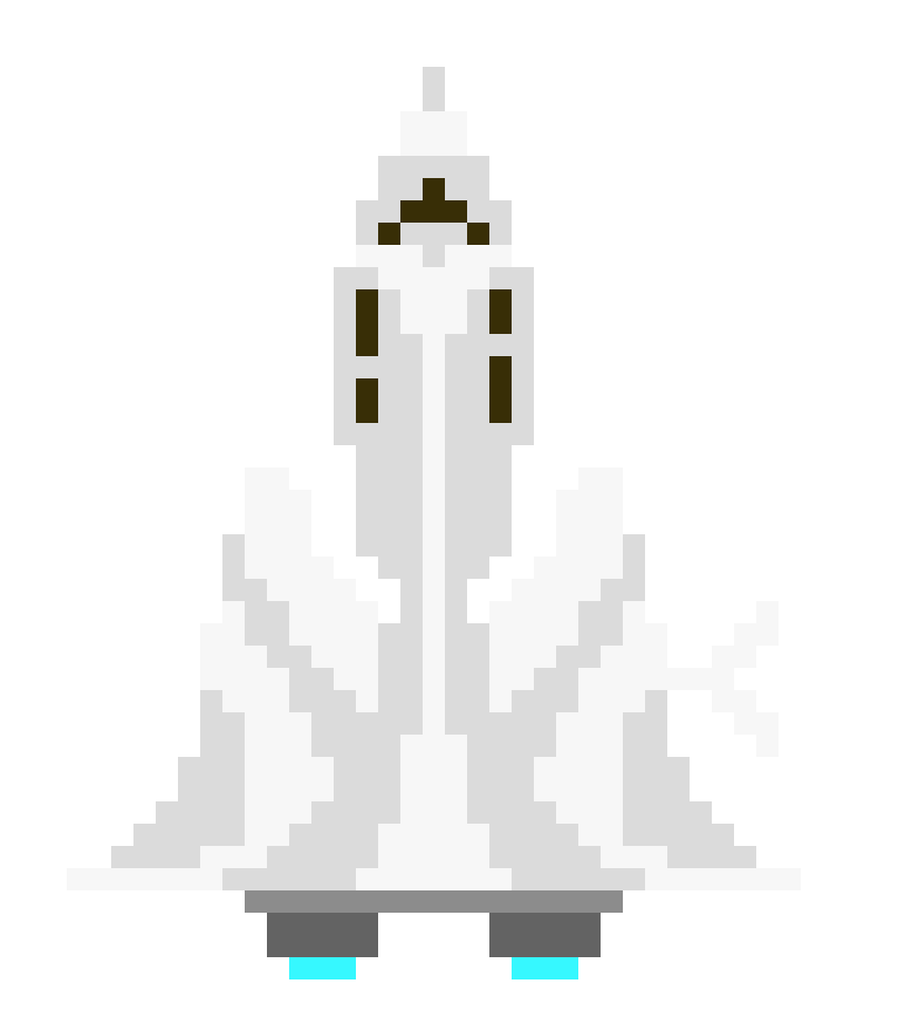 [593bb7] Spaceship w/ side cannon
