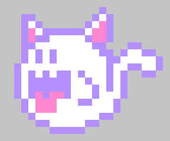 Cat Boo (Mario) -T (Feel Free to use with Credit in the desc)