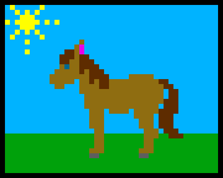 [9664c4] horse