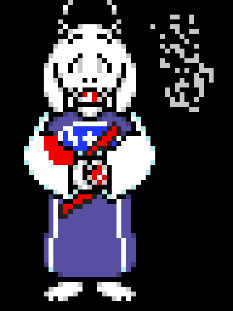 [707ecd] dusttale Toriel Overworld sprite