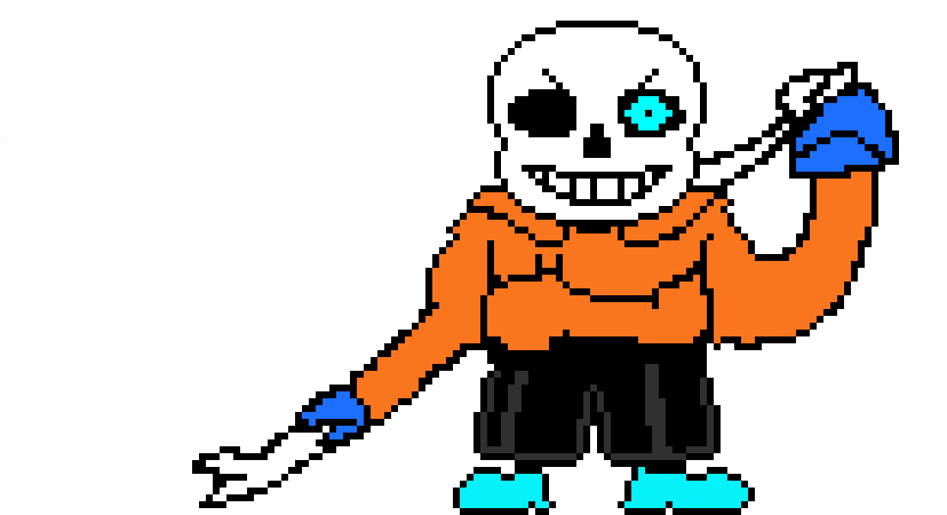 [9664c4] Distrust difficult mode phase 1 - sans is very angery