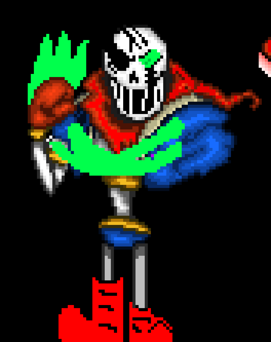 [d55655] Phase 7 Master mode Papyrus (realistic)