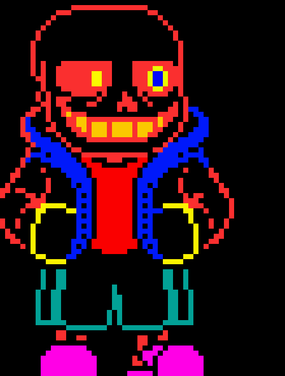 I know I did not make this sprite (the creator of this is amazing at pixel art)